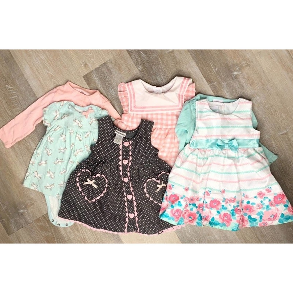 Baby Dresses Bundle 12m/18m